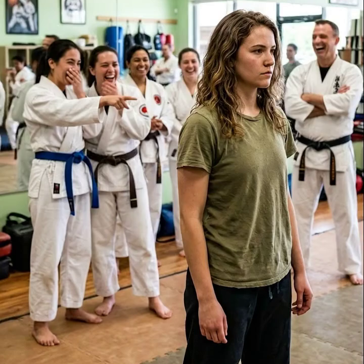 Beiratkozom karate edzésre, és megaláznak az öltözködésem miatt. De majd megmutatom nekik, hogy tényleg meg tudom csinálni.