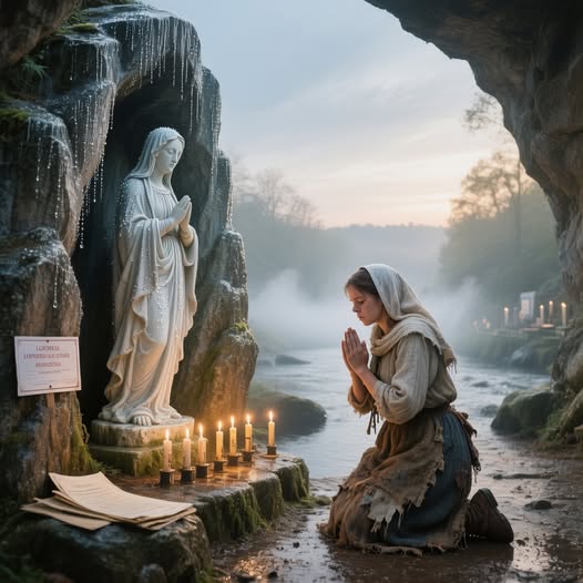 A lány anyja, aki látta Szűz Máriát, megverte, amiért ezt mondta.