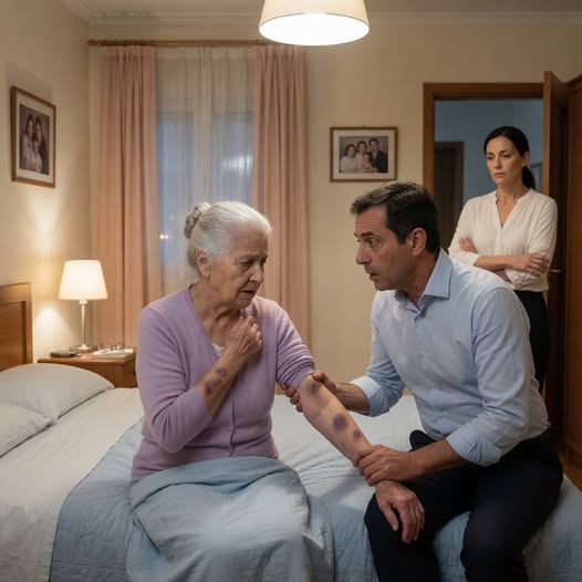 Anyám egyre soványabb lett, remegett, amikor meglátta a feleségemet belépni, és esküdözött, hogy csak „beütötte magát”… míg fel nem fedeztem a legkegyetlenebb titkot, amely a saját házasságomban rejtőzött