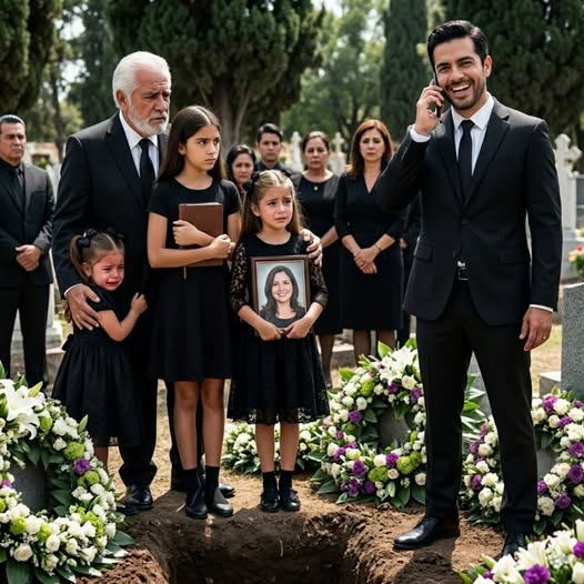 A lányom temetésén a vejem azt mondta: „Beadom őket a gyermekvédelemhez, én új életet kezdek” – nem tudva, hogy a három unokám őrizte a füzetet, a hangfelvételeket és az igazságot, amely majd tönkreteszi őt az új esküvője oltára előtt.