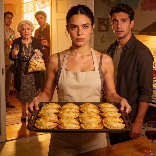 A délután, amikor az anyósom megpróbálta túszul ejteni a barátom születésnapját a „legendás” empanadáival – miközben én a saját receptemmel és a saját hangommal vettem vissza az irányítást