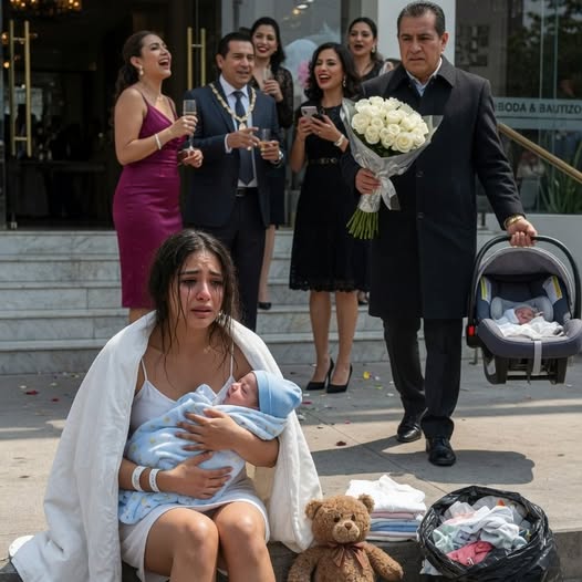 „A ház már nem a tiéd”: A férje mezítláb, az újszülöttjével hagyta a kórház előtt, hogy ellopja az otthonát, de elkövetett egy hibát, amivel mindent elveszített.