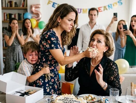 Az ötéves születésnapi bulin az anyósom átnyújtott a fiamnak egy arany masnival díszített dobozt. „Ez egy lecke, hogy végre megtanulja, hol a helye” — mondta mosolyogva. Ami a dobozban volt, megfagyasztotta bennem a vért, és örökre tönkretette a házasságomat.