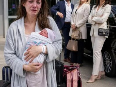 Épp csak kiengedtek a kórházból a szülés után, amikor a férjem közölte velem, hogy oldjam meg egyedül, hogyan jutok haza. A varrataim még frissek voltak, az újszülött kislányom a karomban aludt — ő pedig már Hawaiira volt felöltözve.