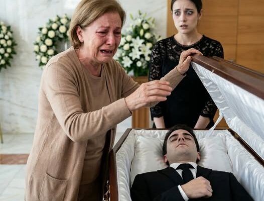 Egy anya elkésett a fia temetéséről, és követelte, hogy nyissák fel a koporsót: „Ne temessék el, amíg nem láttam”… de a feleség reakciójától mindenkiben megfagyott a vér