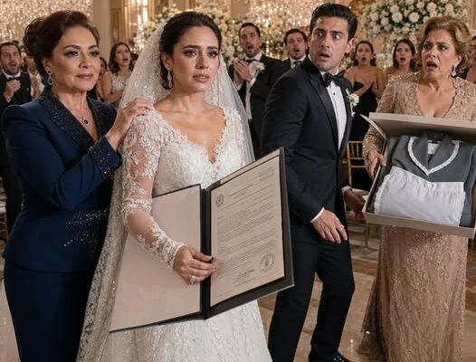 A lányom esküvőjén az anyósa átadott neki egy ajándékdobozt. Amikor a lányom kinyitotta, egy háztartási alkalmazottnak való egyenruha volt benne.