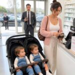 Meglátta a volt feleségét, ahogy aprópénzt számol, hogy enni adhasson két ikerfiúnak… nem is sejtve, hogy a saját fiai állnak előtte — és hátat fordított az üzletnek, amely királlyá tehette volna