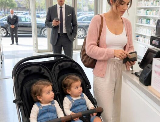 Meglátta a volt feleségét, ahogy aprópénzt számol, hogy enni adhasson két ikerfiúnak… nem is sejtve, hogy a saját fiai állnak előtte — és hátat fordított az üzletnek, amely királlyá tehette volna