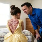 A lányom üzenete percekkel a tavaszi zongoraelőadása előtt érkezett: „Csak te, apa.” Amikor bementem, bezárta az ajtót, felhúzta a pólóját — és néhány másodperc alatt darabokra zúzta a házasságunk tökéletes képét. Mert a testén lévő nyomokért valaki olyasvalaki volt felelős, akire soha nem gondoltam volna. És ő olyan bizonyítékokat őrzött, amelyek az egész családot maguk alá temethették.
